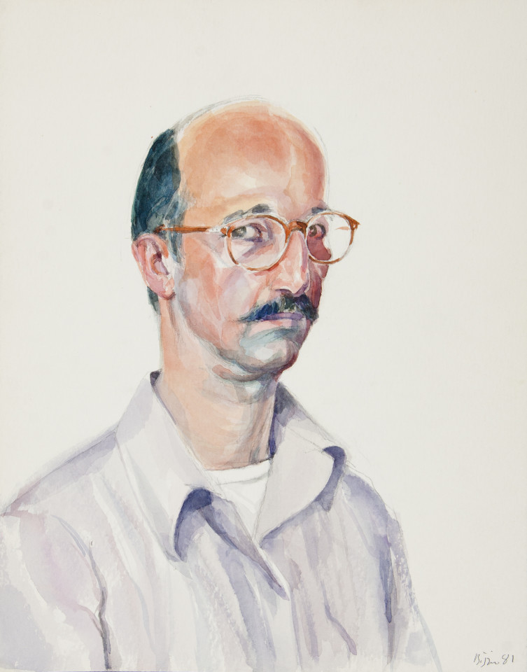Bijan Saffari, Self-Portrait, 1981