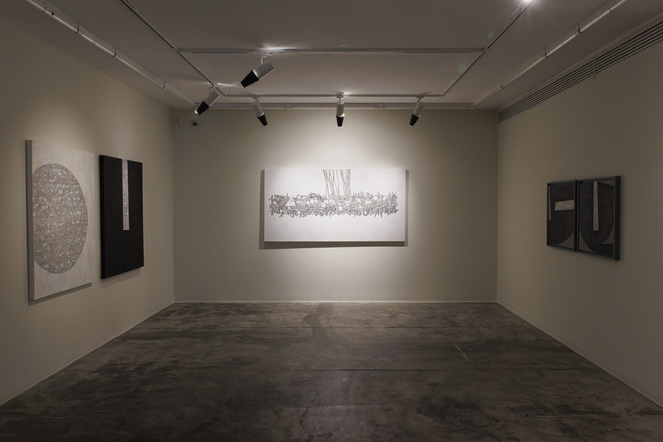 Installation View of Untimely, at +2 Gallery, 2023  Photo by Matin Jameie