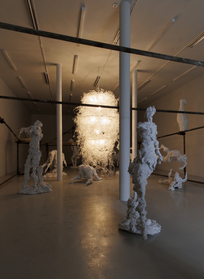 Installation View of Crescendo by Bita Fayyazi in collaboration with 