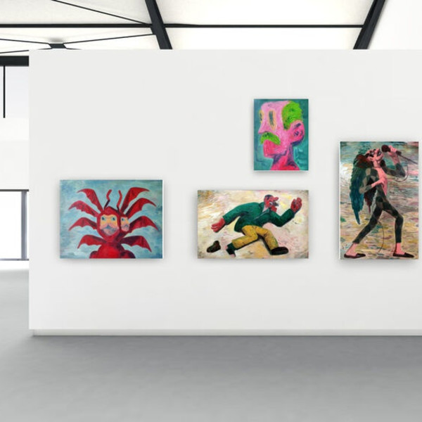 Installation view of "Polychromatic" exhibition at Daniel Raphael Gallery _______________________ Courtesy of Daniel Raphael Gallery