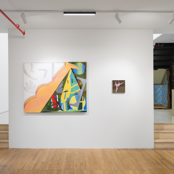 Installation view by Sebastian Bach. Courtesy of Helena Anrather gallery and the Artist