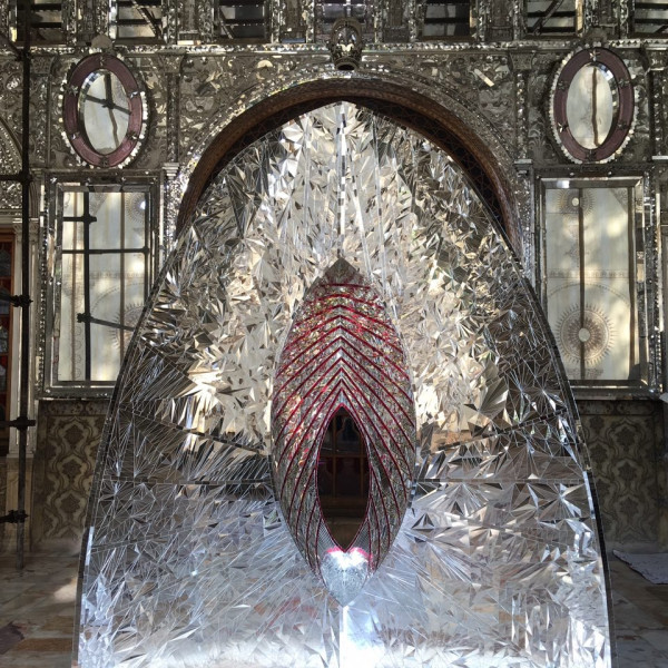 Pooya Aryanpour's Piece on View at Golestan Palace