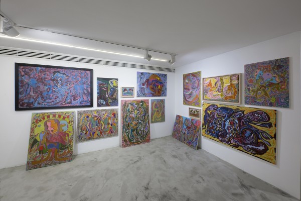 1398 2019 Ali Razghandi Painting Exhibition Dastan S Basement Installation View Lowres 06 503A1268