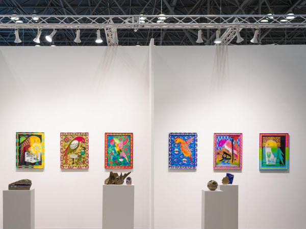 Installation View Of Andisheh Avini And Iman Raad Presentation At The Armory Show 2022 Presented By 2 Gallery Courtesy Of 2 Gallery Photo By Ghaaflan Abadi 9