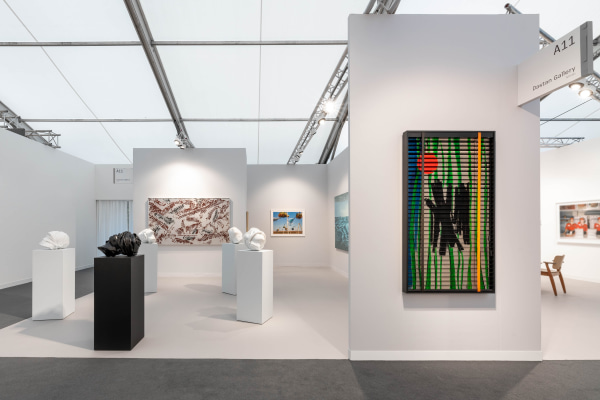 Installation View of Dastan's Booth at Frieze London, 2023
