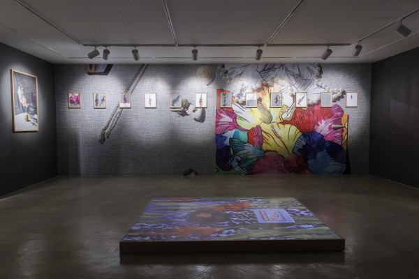 Installation View of Tulip, Solo Exhibition of Melika Shafahi, at Dastan's Basement, 2024 Photo by Matin Jameie