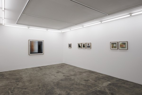 Installation view solo exhibition The Syntax of Effeacement of works by Mehran Mohajer.