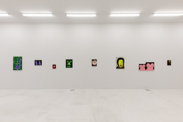Installation view of "Uppercut" exhibition at Parallel Circuit _______________ Photo by Matin Jameie