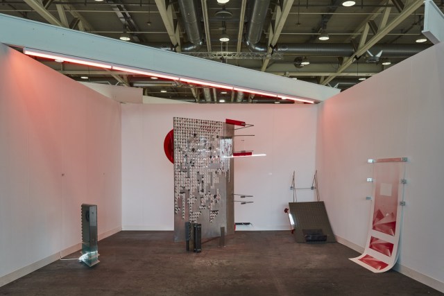 Installation View of Lipstick to the Void - Liste Art Fair Basel - Photo by Studio Shapiro
