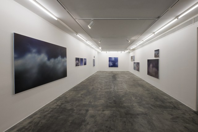 Installation View of Clouds by Elahe Farzi, at +2, 2024 Photo by Matin Jameie