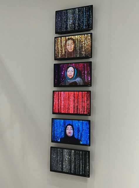 Newsha Tavakolian, Listen, (2010) presented at Dastan Gallery. Courtesy of Cultrual Counsel