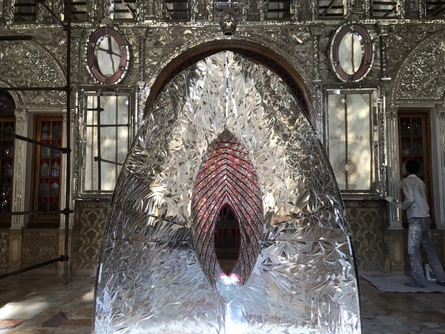 Pooya Aryanpour's Piece on View at Golestan Palace