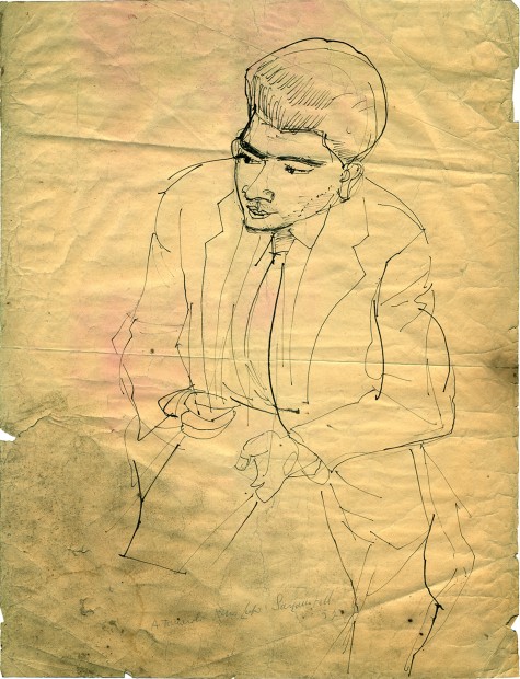 Renzo Lupo, Parviz Tanavoli, 1957