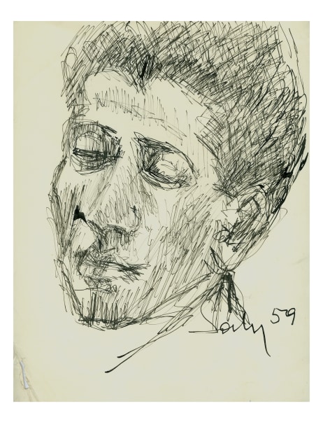 Savina Morra, Parviz Portrait, 1959
