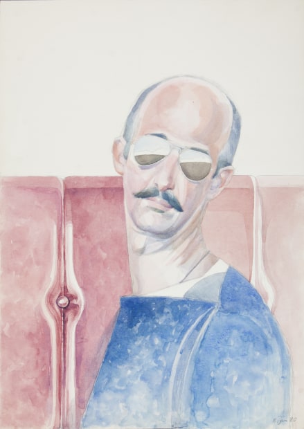 Bijan Saffari, Self-Portrait, 1980